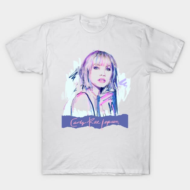 CARLY RAE JEPSEN RETRO STYLE T-Shirt by DISCO DISCO MX